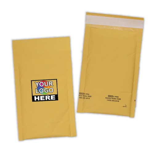 Self Seal Gold Bubble Mailer