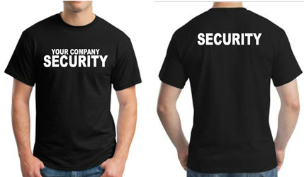 Customized Security Shirts