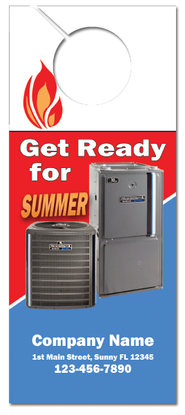 HVAC Door Hangers