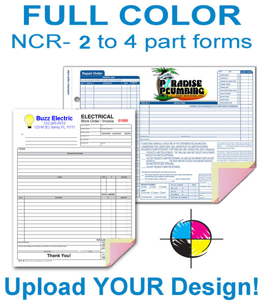 Multi-Color Custom Forms