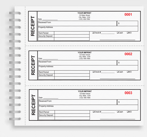 Rent Receipts