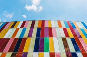 Visual Colors on a building