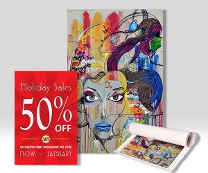 Printed Posters and Flyers