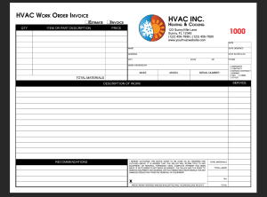 HVAC finish