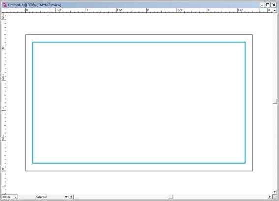 One Rectangle Centered