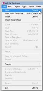 Step 1: Open New Artboard