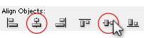 Horizontal and Vertical Align Buttons