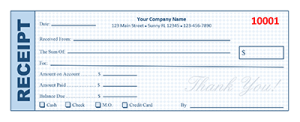 cash receipt
