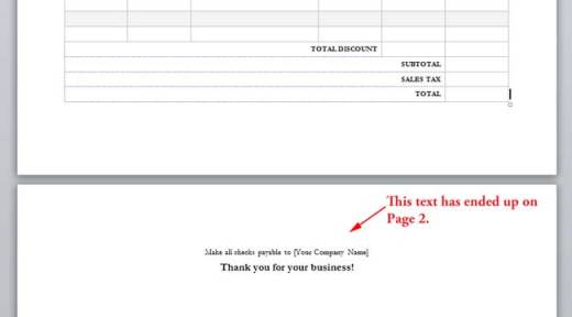 The Form Is Two Pages, Lets Fix It