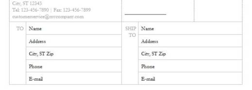 Entering In Text for Billing Information