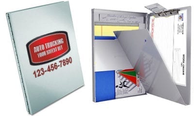 Branded Aluminum Form Holder Size: 9 x 12