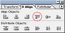 Illustrator Form Tut - Select Vertical Align Top