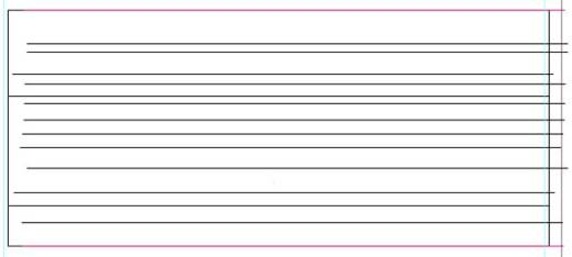 Illustrator Form Tut - Additional Lines Created for Description of Work Box.