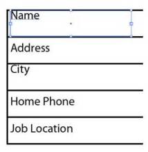 Illustrator Form Tut - Text Boxes Aligned to the Left
