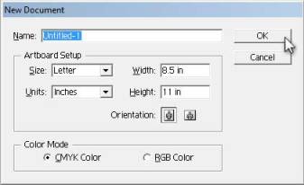 Illustrator Form Tut - Document Dimensions
