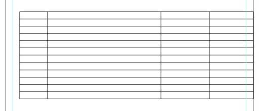 Illustrator Form Tut - Draw Vertical Lines for List of Materials