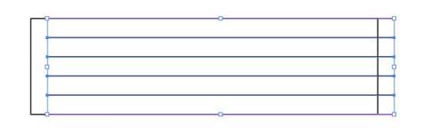 Illustrator Form Tut - Lines Centered and Distributed Evenly