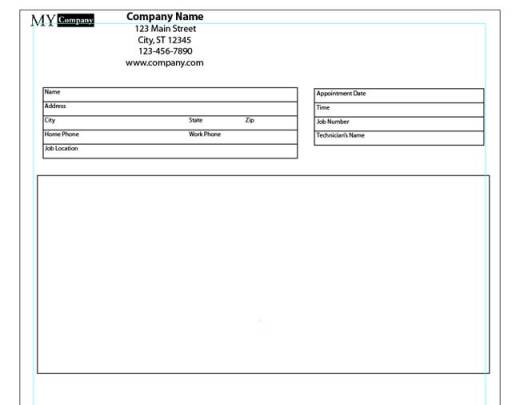 Illustrator Form Tut - Description of Work Box with Black Stroke and No Fill