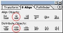 Illustrator Form Tut - Align and Distribute the 6 Lines