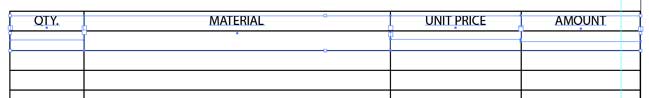 Illustrator Form Tut - Align Text Boxes Vertically Within First Row