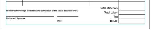 Illustrator Form Tut -Create Text Boxes "Customer's Signature" & "Date"