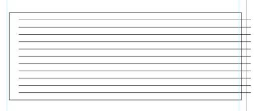 Illustrator Form Tut - Align and Distribute Lines for List of Materials
