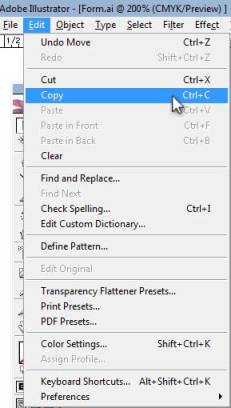 Illustrator Form Tut - Copy Your Line to the Clipboard