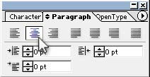 Illustrator Form Tut - Center Align Text