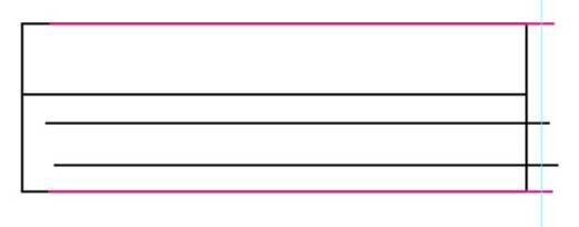 Illustrator Form Tut - Align Two Line to the Top and Bottom of Rectangle