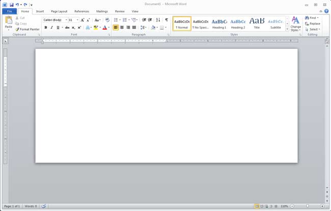 Word Env #10 Tutorial - Envelope Document Ready for Customization
