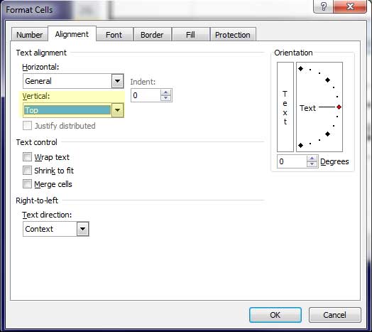 Design Invoice In Excel - Aligning Text for Cells B:27 - D:30