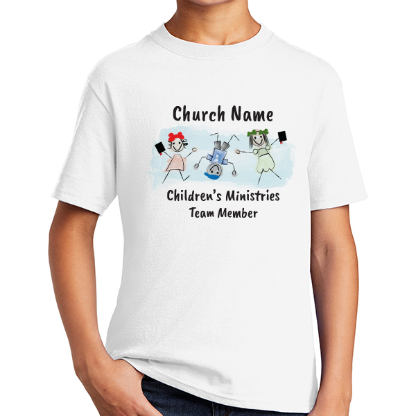 Children’s Ministries T- Shirt – Full Color