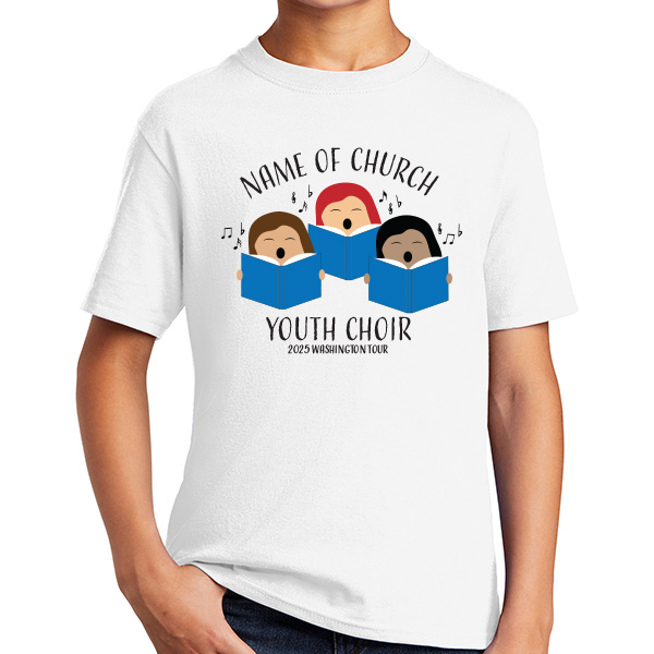 Church Youth Choir T-Shirts – Full Color