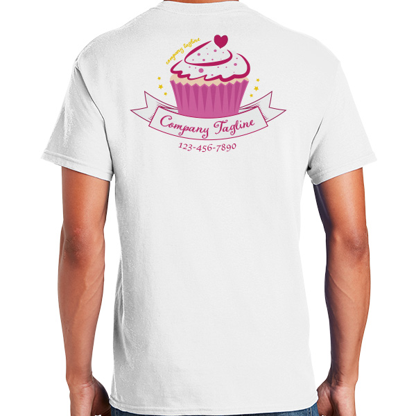 Cupcake Company Work T-Shirts – Full Color