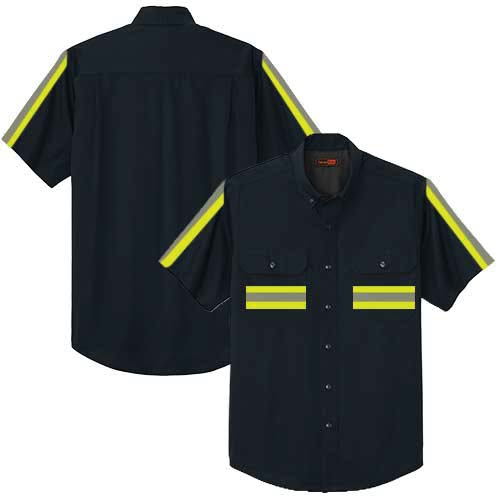 CornerStone Reflective Short Sleeve Select Ripstop Shirt
