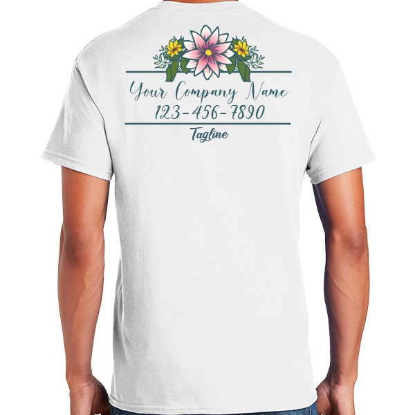 Florist T-Shirts – Full Color