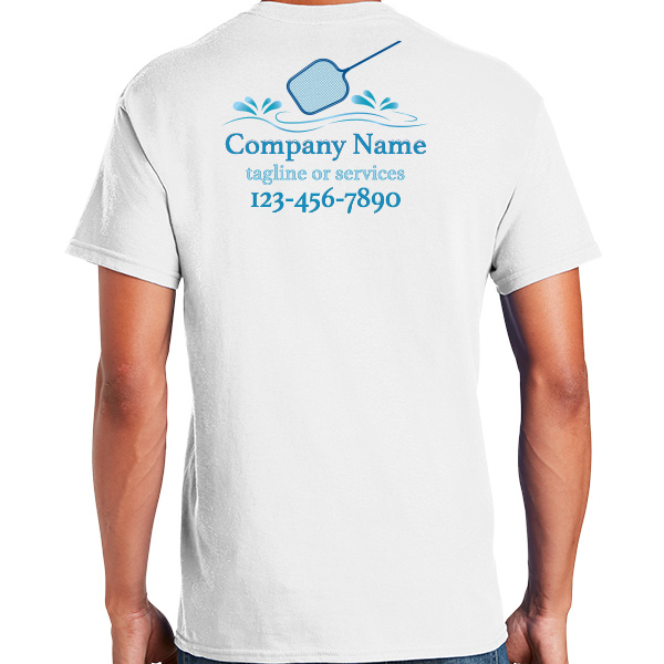 Pool Cleaning Work Shirt – Full Color