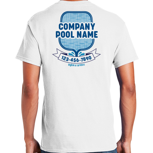Pool Cleaning Services Work Shirt – Full Color