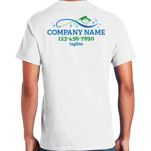 Pressure Washing Services Work Shirts – Full Color