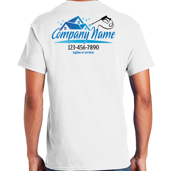 Pressure Washing Company Shirts – Full Color