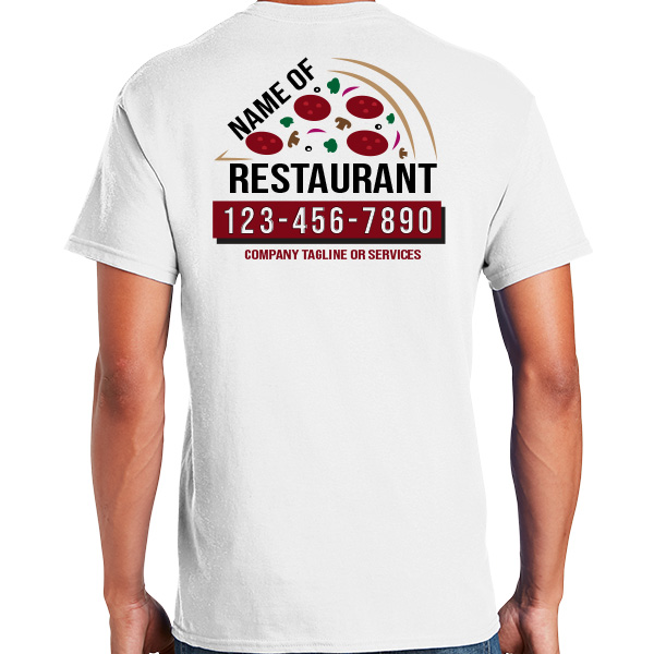 Pizzeria Shop Staff Uniform – Full Color