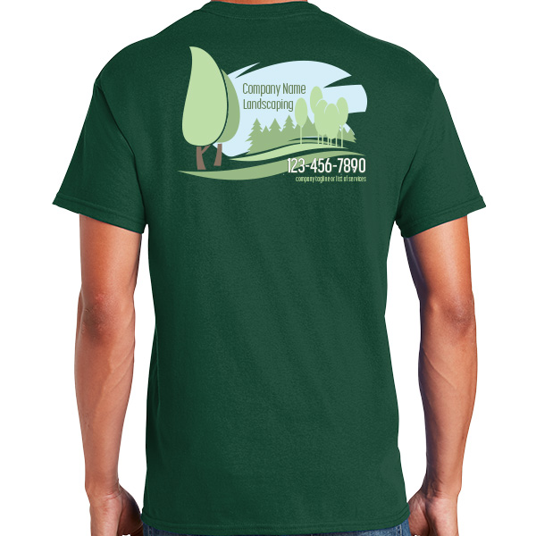 City Landscape Design Work Shirt