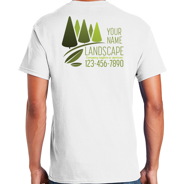 Premium Landscaping Company Work Shirts – Full Color