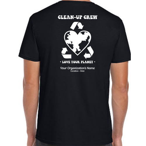 Environmental Clean Up Crew Volunteer Shirts