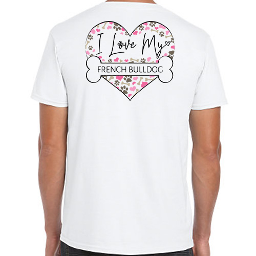 I Love My Pet Personalized Tees