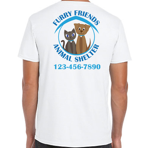 Animal Shelter Rescue Shirts – Full Color