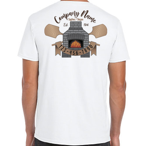 Bakery Uniforms with Brick Oven Logo – Full Color