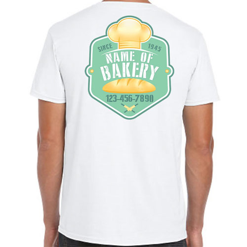 Bakery Chef Company T-Shirts – Full Color