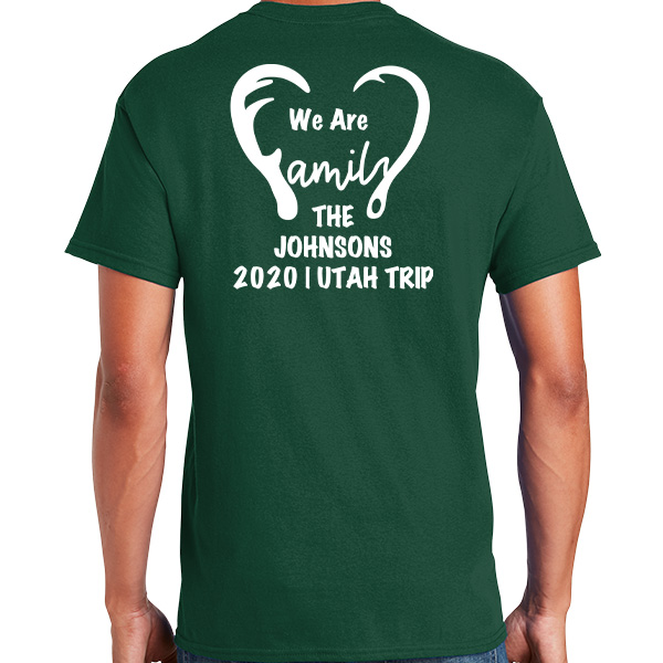 Personalized Family Camping Trip Shirts