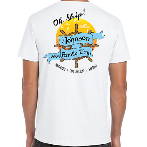 Oh Ship Family Vacation Shirts